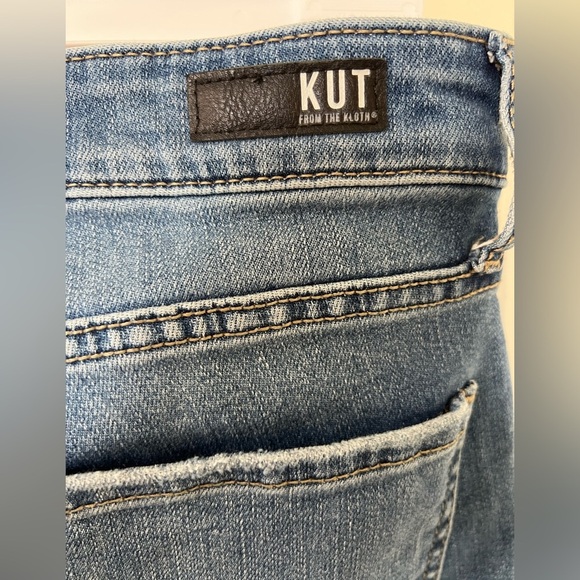 Kut Women's Blue Distressed Jeans - Picture 9 of 10